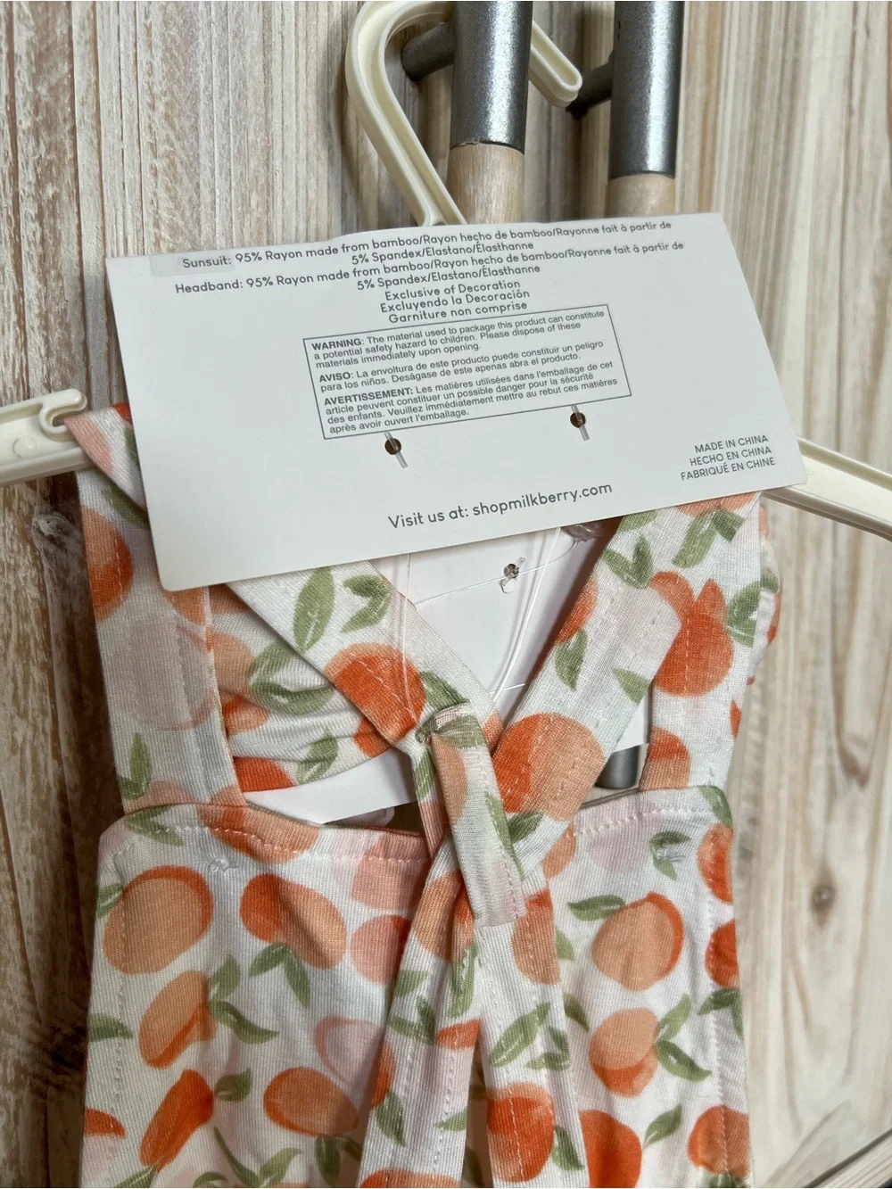 Milkberry Baby Romper with Headband